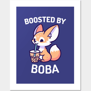 Boosted by Boba - Fennec Fox Posters and Art